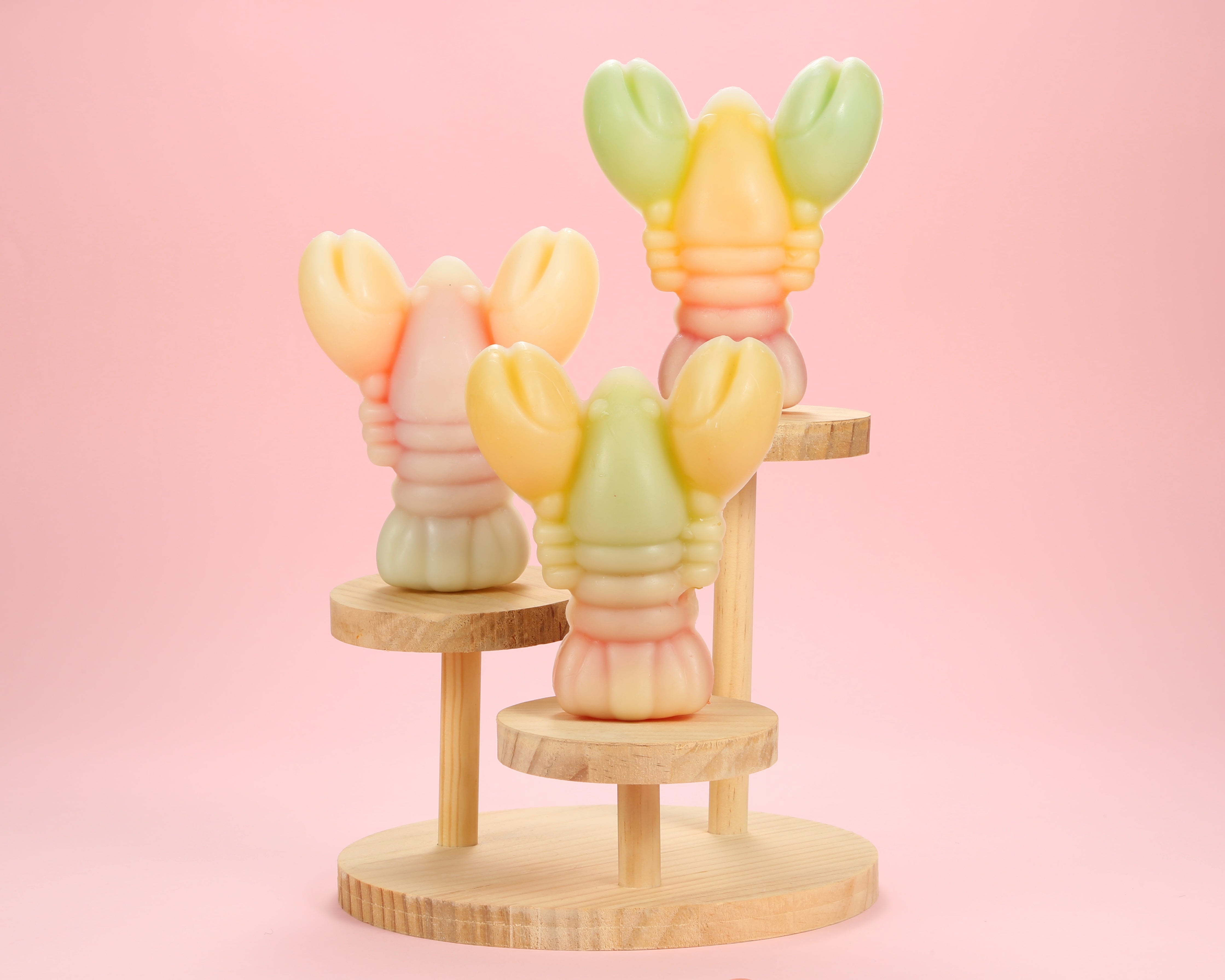 Large lobster shaped wax candy by Oodles filled with fruit juice limited stock