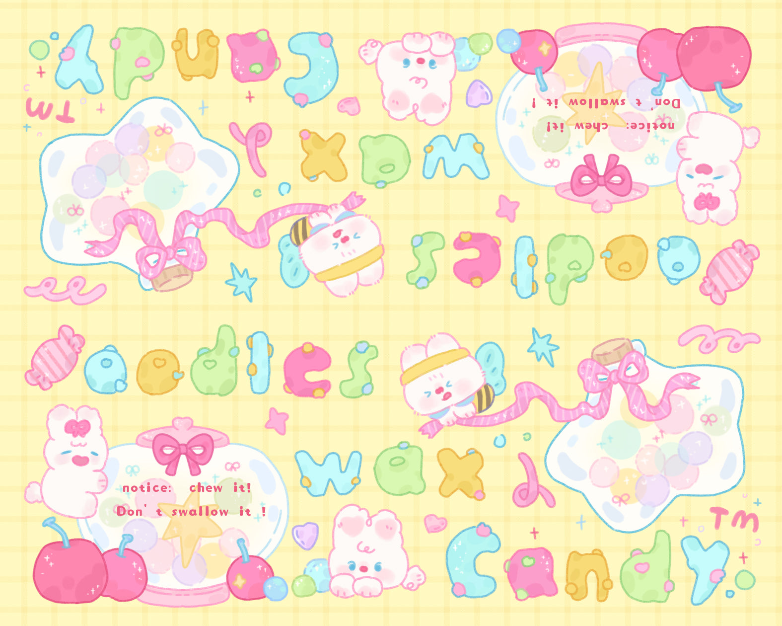 Oodles Candy digital gift card for handmade wax candy and crystal candy